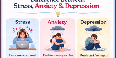 Understanding the Difference Between Stress, Anxiety, and Depression